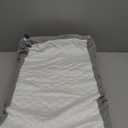 Cooling Cube Pillow for Side Sleepers, Square Memory Foam Side Sleeper Pillow Firm Soft Double-Sided Supportive, Support Head Neck Shoulder for Pain Relief Cervical Pillow, 24"x12"x6" (White-grey)