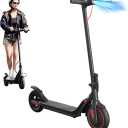 iScooter Electric Scooter for Adults, Foldable E-Scooter for Commuting Global Recycled Standard, Black