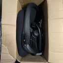 NEWBULIG Office Desk Task chair with Lumbar Support and Comfortable Armrests, Flip-up Arms, Black-flip up