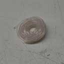 1/4'' Vinyl Sling Chair Spline Solid Awning Cord Replacement for Patio Fabric Chaise Lounge Outdoor Sling Chair Lawn Garden Pool Furniture Repair (25 Ft)