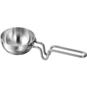Tramontina Utsava 4-Inch Tri-Ply Clad Stainless Steel Tadka, Spice Heating Pan for Indian Cooking