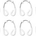 Umbra 1013172-666 , White/Chrome Flex Double Shower Rings, Set of 12,2" x 3"