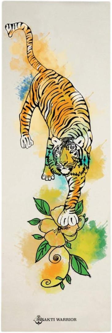 ShivShakti Yoga Mat - Artist Designed, Premium Printed mats, Non Slip, Great for Regular & Hot Yoga, Pilates and Workout (72 inch x 24 inch x 5mm Thick)