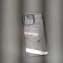 ESR for iPhone 17 Case with Stash Stand, Camera Control Cover Compatible with MagSafe, Military-Grade Drop Protection Magnetic Phone Case for iPhone 17, Scratch-Resistant Back Cover,Clear