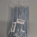 Tent Stakes Heavy Duty Metal 9 Inch, 25 Pack Rust-Resistant Galvanized Steel Camping Stake Garden Edging Fence Hooks Yard Tent Pegs for Inflatable, Tarp, Outdoor Christmas Decorations