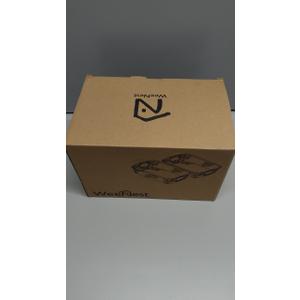 Baskets for Organizing, Small Wicker, Storage Bins for Bathroom and Toilet Paper Rolls, Hand Woven Tank Topper with Handle, Set of 2, Oat Milk