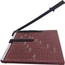 18 Inch Guillotine Paper Cutter - Heavy Duty Professional Paper Trimmer for Cardstock, Photos & Office Use - 12 Sheet Capacity with Safety Lock