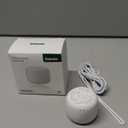 Babelio White Noise Sound Machine, Night Light, Mini and Portable, 15 Non-looping Sounds, Timer, Memory Function, for Adults Baby, Travel, White (Pocket Mini Glow)