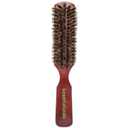 GranNaturals Soft Bristle Hair Brush for Men - Boar Bristle Brush for Styling Beards, Fades, Smoothing Hair and Waves - Natural Wooden Hairbrush
