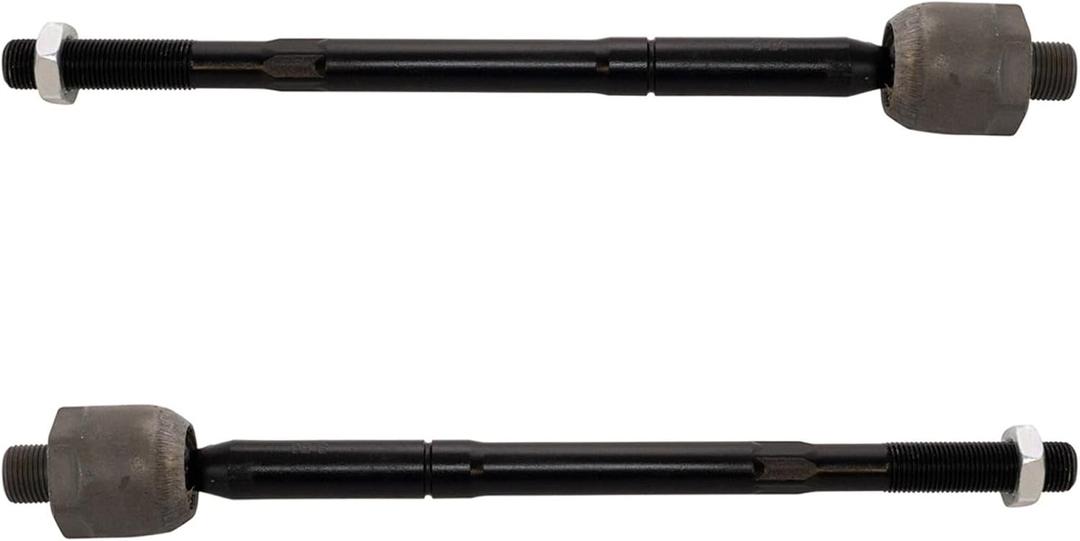 TRQ Front Inner Tie Rod Set 2 Piece Compatible with 2010-2016 Buick LaCrosse 11-13 Regal 14-19 Cadillac XTS