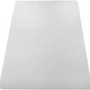 Amazon Basics Office Chair Mat for Low Pile Carpeted Floors, Clear Plastic with Studded Grips, 46" x 60", for Home or Office
