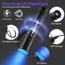 HeyClear 60g UV Resin Kit with Light -Fast Curing, Bonding in Seconds UV Glue Adhesive with Flashlight for Plastic&Glass Repair, DIY Craft Decor30g+30g