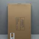 GASARÉ, Extra Thick, Cork Board for Walls, Bulletin Board, Pinboard, Decorative, Solid Frame, Install Horizontal or Vertical, for Home and Office, Push Pins Included, 23 x 13 Inches, Black