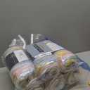 Red Heart Super Saver Bitty Stripes Rainbow Mist Yarn - 2 Pack of 10oz/283g - 100% Acrylic - #4 Worsted (Medium) - 515 Yards - Knitting/Crochet