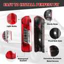 Tail Light For Ford Transit T150 250 350 2015-2025 Rear Lamp Taillight Without Bulb and Harness (left and Right)