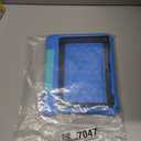 Fire HD 10 Tablet Case for Kids (2021/2023 Release, 11th/13th Generation), Oqddqo Amazon Kindle 10 Plus Case, Specially Strengthened Four-Corner Double-Layer Shock with Bracket(Blue)