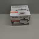BLACK+DECKER 3-Cup Rice Cooker, RC503, 1.5-cup Uncooked Rice, Steaming Basket, Removable Non-Stick Bowl, One Touch, White