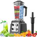Blenders for Kitchen, Smoothie Blender, Professional Countertop Blender for Smoothies, 1800 Peak Watts, 68 Oz Large Capacity, for Ice Crush, Frozen Drinks, Silver