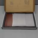 Premium Vinyl Record Storage - a Mid-Century Style Record Holder for Albums, 60-70 LP Capacity - Complements Any Record Player (Brown)