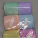 240 Ft Pastel Bulletin Board Borders Colorful Classroom Borders Scalloped Border Trim Pastel Bulletin Board Decorations for Classroom Chalkboard Home Wall Office Decoration, 6 Rolls