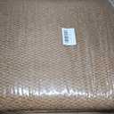 Faux Jute Area Rug 5'x7', Washable & Non-Slip, Warm Taupe