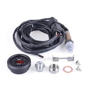 Universal Digital Wideband Air/Fuel Ratio AFR Gauge - 2-1/16"(52mm) - Wideband UEGO AFR O2 Oxygen Sensor Controller Gauge (Basic Version)