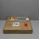 VICTORY RELAX Double Adirondack Side Table, Weather-Resistant Rectangular End Table for Patio, Garden, Lawn, and Living Room. Ideal as a Stylish Indoor and Outdoor Side Table Companion, Natural