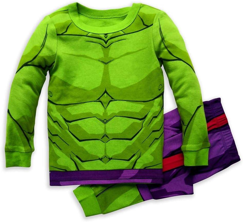 Marvel Hulk Costume PJ PALS for Boys (8)