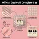 60pcs Keyboard Stickers for Long Nails, Clear Glass Bubbles, Protect Nail Art, No-Residue, Reusable Raised Keyboard Stickers, for Desktop Keyboards, External Keyboards, Calculators