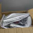 Universal 3" Inch Aluminum Intercooler U-Pipe Kit W/Silicone Hose and Stainless Steel T-Clamps