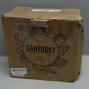 Complete Sourdough Starter Kit, Banneton Bread Proofing Basket with Glass Sourdough Starter Jar, Sourdough Bread Baking Supplies, 9'' Round Bread Proofing Basket, for Bread Making Baking Fermentation