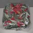 Artificial Christmas Wreath - Christmas Decorations - Norfolk Pine Wreath for Door,Fireplace,Wall,Windows,Indoor Outdoor -Christmas Wreaths for Front Door - Holiday Decor -