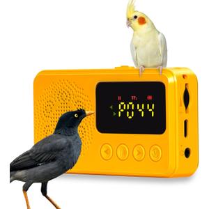 Parrot Toys, Bird Learning Machine - Teach Talking, Whistling, and Singing
