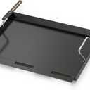 Stanbroil Full Size Griddle Insert for Most 2-Burner Gas Grill, Universal Flat Top Griddle for Weber, Royal Gourmet, Napoleon, Char-Broil, Cuisinart, Nexgrill, Dyna-Glo, Monument Grills and More