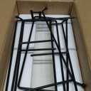 MALACASA 3 Tier Serving Trays for Party, Porcelain Serving Platters and Trays, 12 Inch Tiered Tray Stand, Fruit Tray, Trays for Serving Food, White Dessert Stand with Collapsible Sturdier Metal Rack