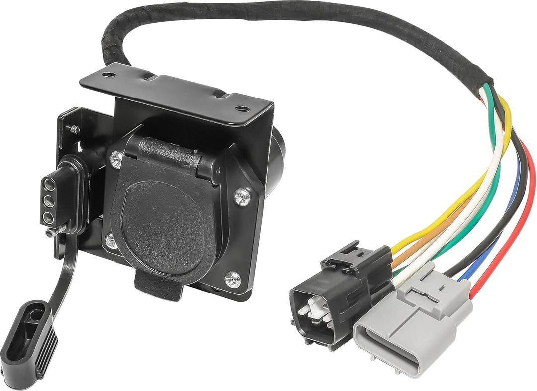 Oyviny Multi-Tow 4 and 7 Way Trailer Wiring Adapter for 2003-2006 Toyota Tundra, Replacement for 43385 Tundra Towing Harness, Factory Tow Package Required