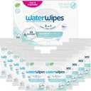 WaterWipes Sensitive+ On The Go Wipes, 3-In-1 Cleans, Cares, Protects, 99.9% Water, Unscented & Hypoallergenic Wet Wipes, 100 Count (10 Packs)