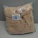 Amazon Basics Chunky Cable Knit Throw Blanket for Couch, Sofa, Bed, Lightweight Soft Cozy, 50" x 60", Sand