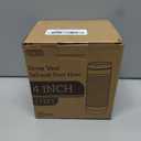 MOPHA Dryer Vent Hose 4 Inch, 3FT Heavy Duty 6-Layer Flexible Aluminum Dryer Duct with Rubber Seal Connectors, Heat Resistant Insulated Dryer Exhaust Hose for Tight Spaces, Easy-Install Dryer Vent Kit