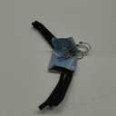 Whitmor Shirt/Blouse Hangers w/Belt Hook, Chrome / Black (Set Of 3)