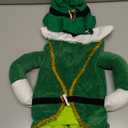 St. Patrick's Day Dog Costume Walking Leprechaun Dog Outfit with Arms Irish Day Holiday Pet Clothes Cosplay Accessories for Cat Doggy Pet(M