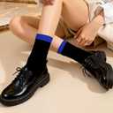 Birthday Gifts for Women - Birthday Gifts for Her Socks,Stocking Stuffers,Cozy Warm Gift Ideas (Black)
