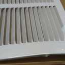 28" x 24" Return Air Grille - Sidewall and Ceiling - HVAC Vent Duct Cover Diffuser - [White] [Outer Dimensions: 29.75w X 25.75"h]