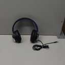 COOSII AC01 Over-Ear Headphones Wired, Passive Noise Isolating Corded Stereo Headsets with Mic Volume Control for Adults Teens 3.5mm for Chromebooks, Laptop, Computer, Tablets, Travel (Black Blue)