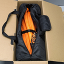 Kinetic Recovery Tow Rope, 1in x 30ft, 48000Lbs, Heavy Duty Towing Straps Kit for SUV UTV ATV Tractor Car Jeep 4x4 Offroad Vehicle (Orange)