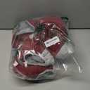 AOFITEE Fullbody Dog Coat Warm Fleece Dog Jacket, Windproof Dogs Winter Coat with Harness Built in, Reflective Turtleneck Dogs Snowsuit Puffer Jacket, Four Legged Pet Snow Suit, Christmas Red XL (Burgundy)