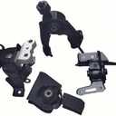 Yllhaoyuan Complete Engine Mount Set of 4 Compatible with 2014-2019 Corolla 1.8L Sedan CVT - Replaces EMT9875 A42019 A62023 A42026