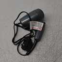 Conair Travel Hair Dryer with Dual Voltage, 1875W Compact Blow Dryer with Folding Handle, Gray