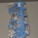 Chordwave Sea Turtle Coat Hooks Key Holder for Wall Metal Sea Animal Wall Art Beach Theme Decor for Home Living Room Bathroom Garden Patio Gift for Ocean Lovers, Blue