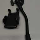 Gooseneck Phone Holder for Wheelchair, Stroller, Golf Cart, Boat, Mic Stand, Indoor Cycling Bike, Gym Bicycle Handlebar Clamp for iPhone Air 17 Pro Max 16 15 14 13 12 Plus, S25, 4.7 to 7" Smartphones